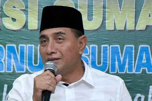 Gubernur Sumatera Utara Edy Rahmayadi.