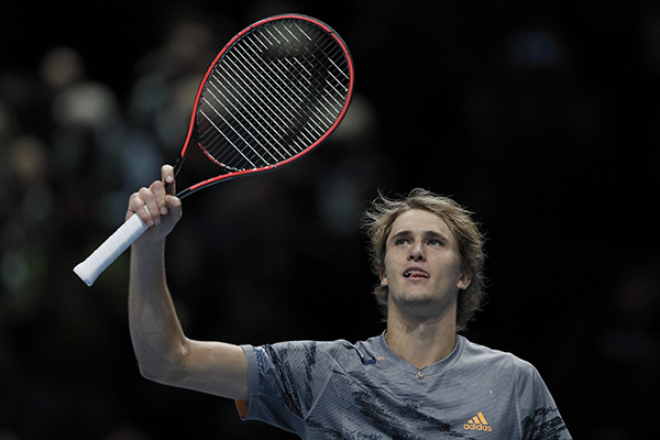 Petenis Jerman Alexander Zverev