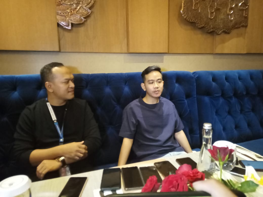 Putra sulung Presiden Joko Widodo, Gibran Rakabuming Raka.