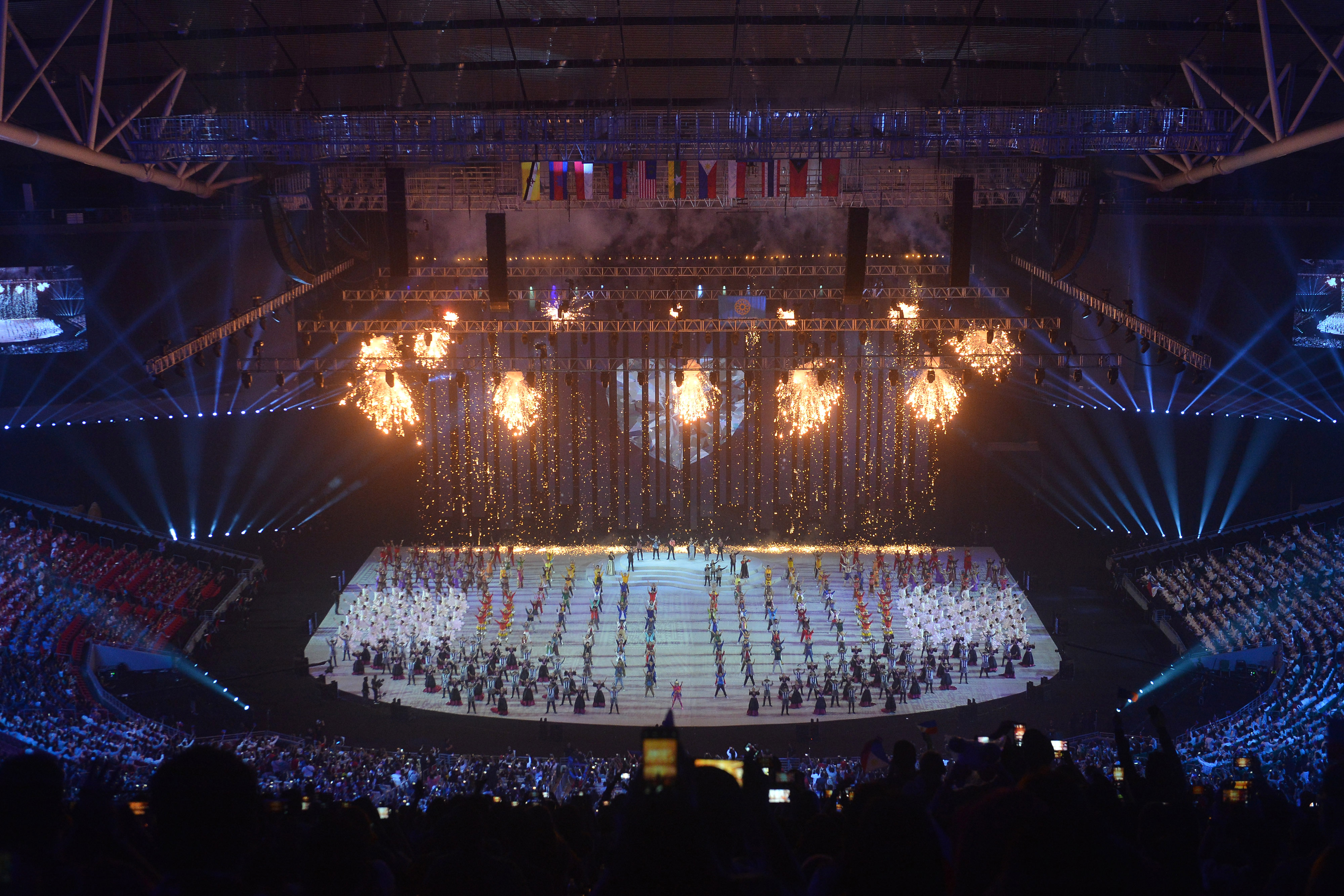 Prosesi pembukaan SEA Games 2019 Filipina