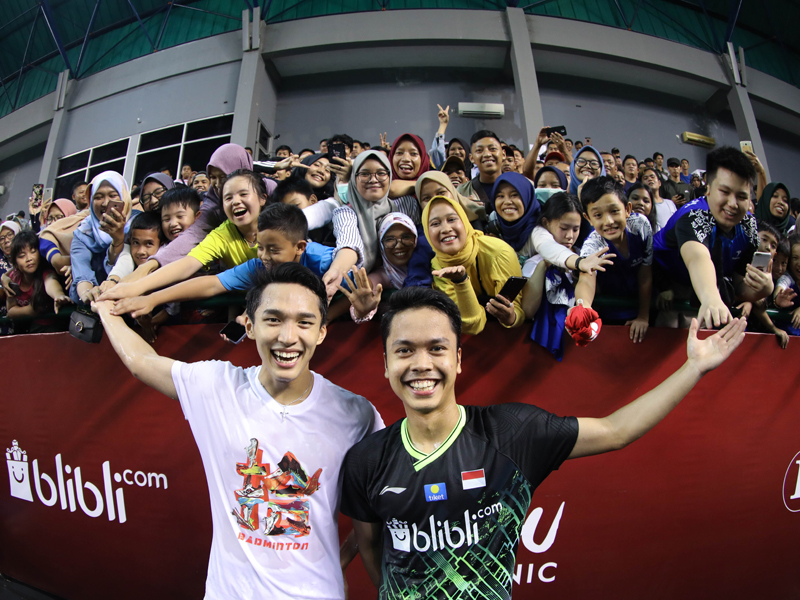 Jojo dan Ginting Ramaikan Kejurnas PBSI 2019
