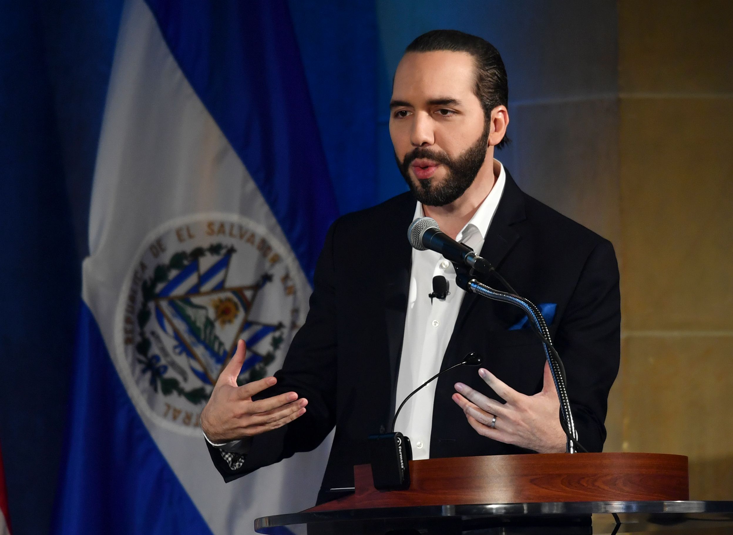 Presiden El Savador Nayib Bukele