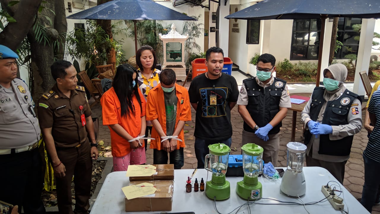 Ditresnarkoba PMJ memusnahkan barang bukti narkoba