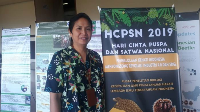   Kepala Pusat Penelitian Biologi Lembaga Ilmu Pengetahuan Indonesia (LIPI) Atit Kanti 