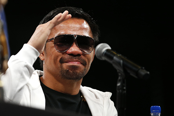 Manny Pacquiao Jadi Pembawa Obor