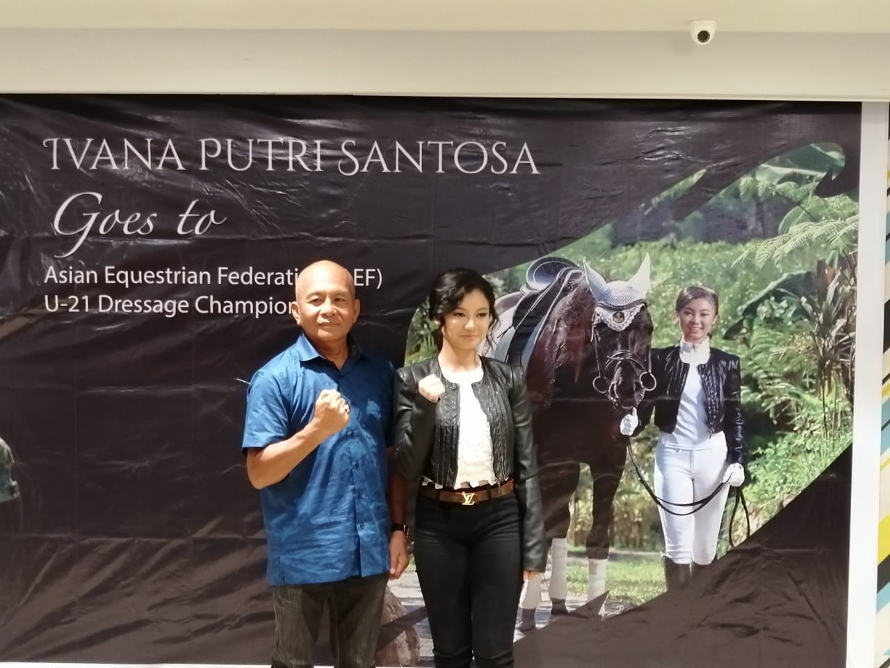 Atlet berkuda Ivana Putri