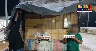 Pada 30 Oktober 2019 malam, petugas berhasil mengamankan rokok sejumlah 408 ribu batang yang dilekati pita cukai palsu pada sebuah truk.