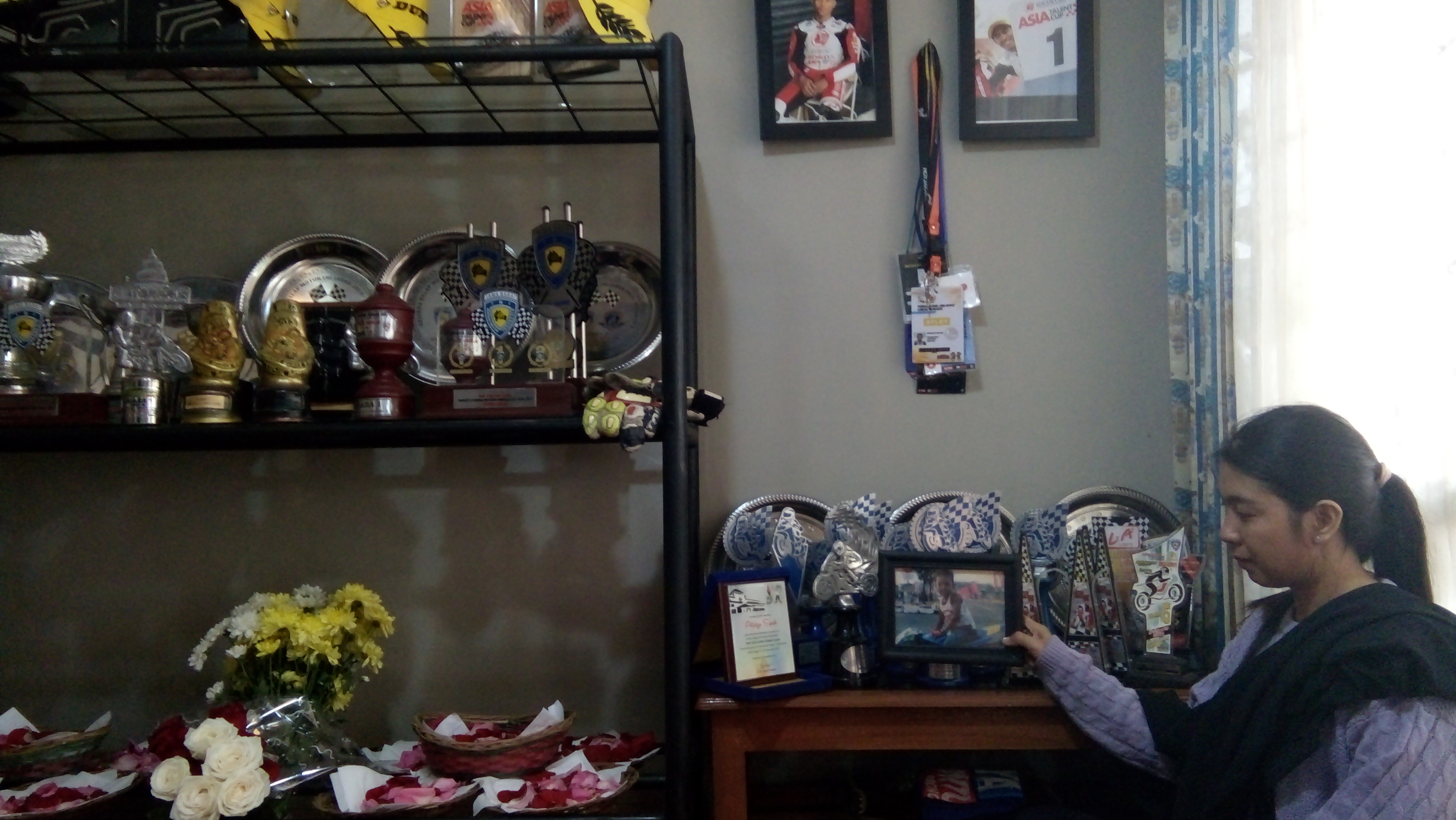 Keluarga akan membangun museum dan kafe untuk mengenang pembalap internasional  Afridza Syach Munandar. 