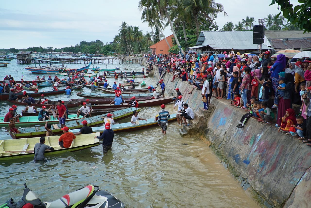 Astra mengadakan Festival Kampung Berseri Astra (KBA) Kesehatan di Tanjung Binga, Bangka Belitung.