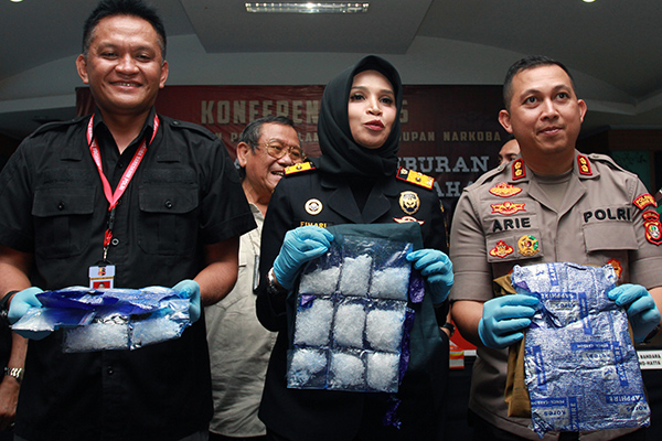 Seorang Nenek WN Ghana Selundupkan Sabu di Bandara