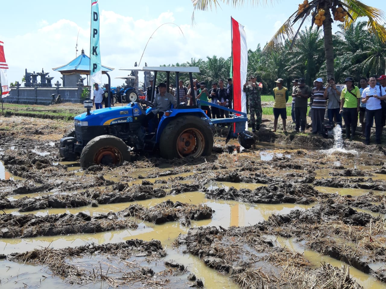 Kementan melakukan mengawalan verifikasi serta sinkronisasi lahan sawah.