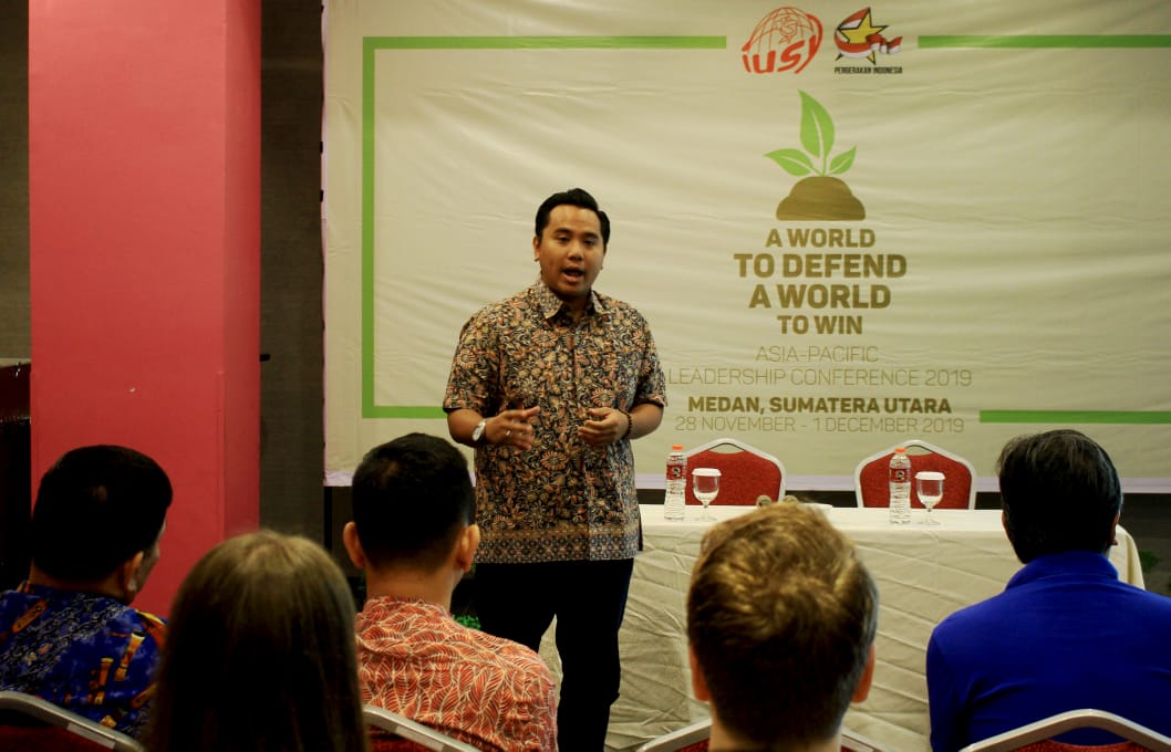 Sekjen Pergerakan Indonesia, Abi Rekso.