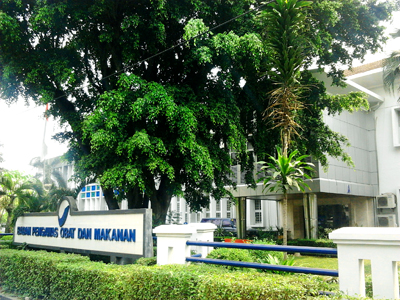 Gedung Badan Pengawas Obat dan Makanan (BPOM) di Jakarta