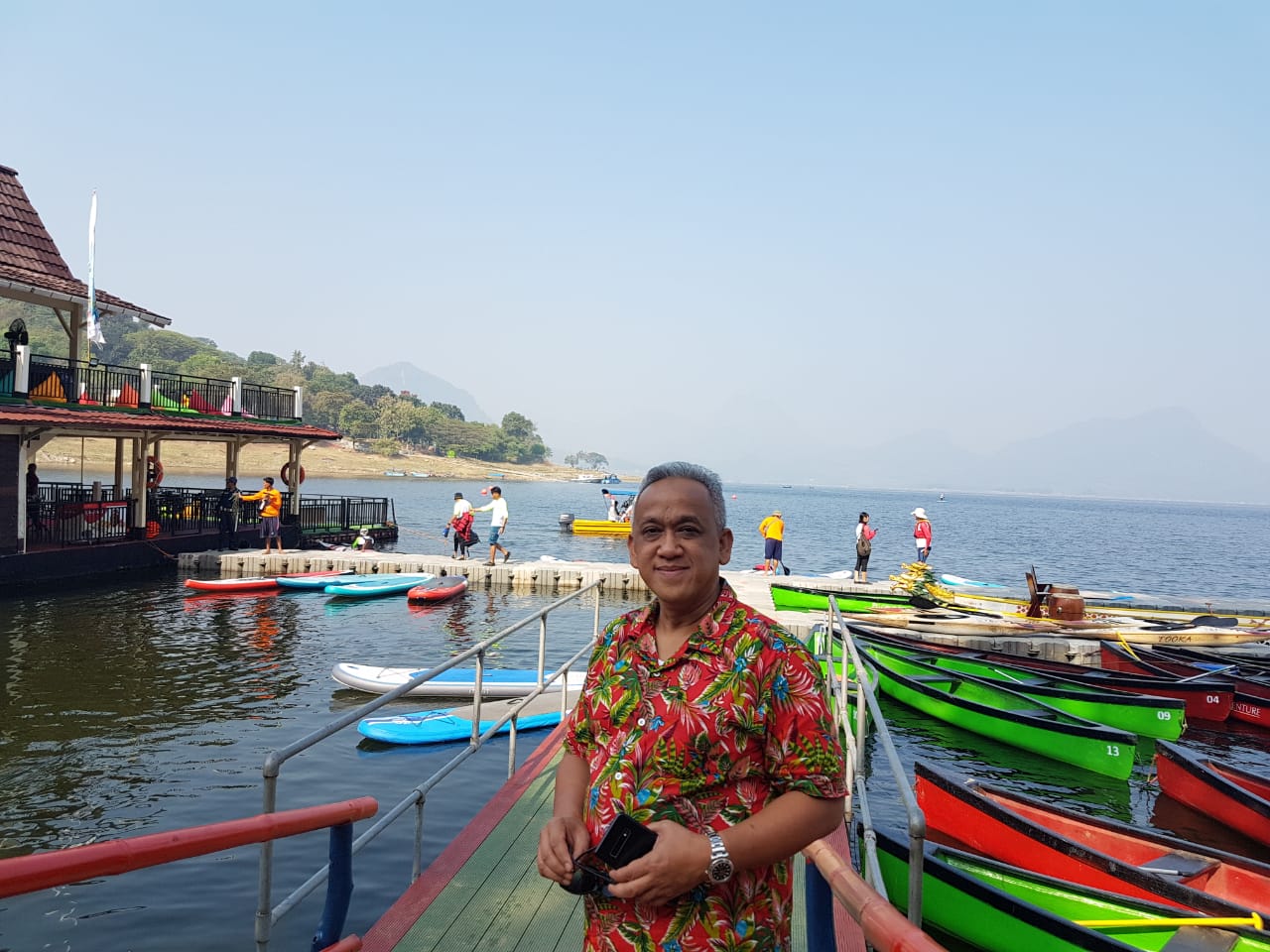 Direktur Utama Perum Jasa Tirta II Saefudin Noer 