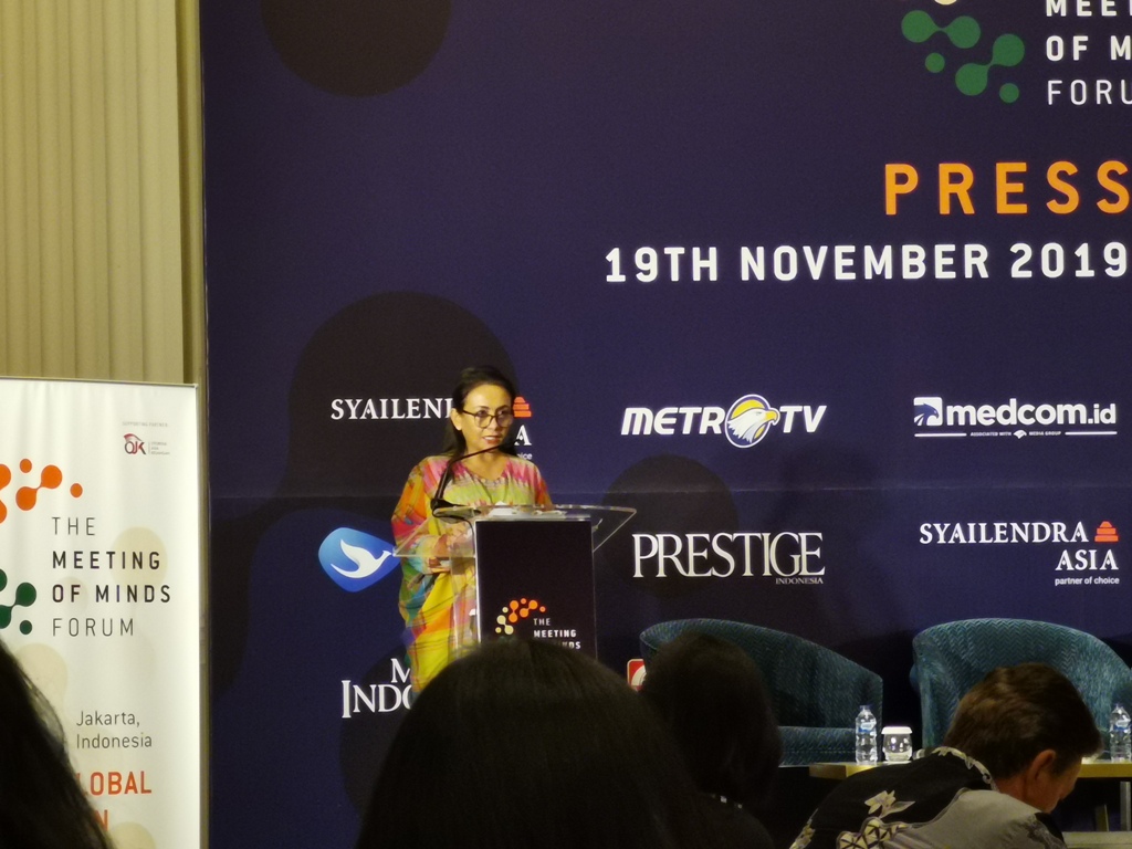 Wakil Ketua Forum MeMinds Salina Nordin. 