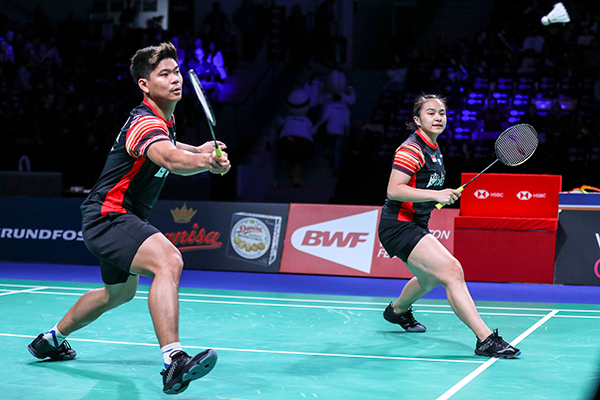 Ganda campuran Indonesia Praveen Jordan/Melati Daeva Oktavianti 