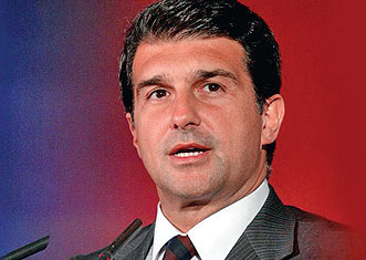 mantan Presiden Barcelona Joan Laporta.
