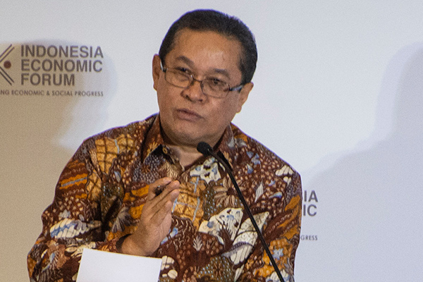 Deputi Bidang Kerja Sama Ekonomi Internasional Kementerian Koordinator Bidang Perekonomian, Rizal Affandi Lukman