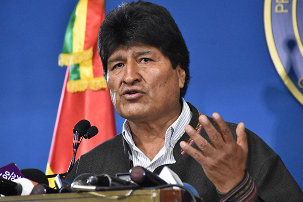 Presiden Bolivia Evo Morales 