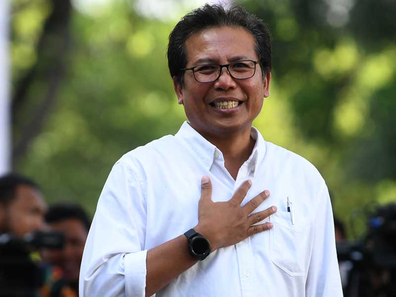 Juru bicara kepresidenan, Fadjroel Rachman.