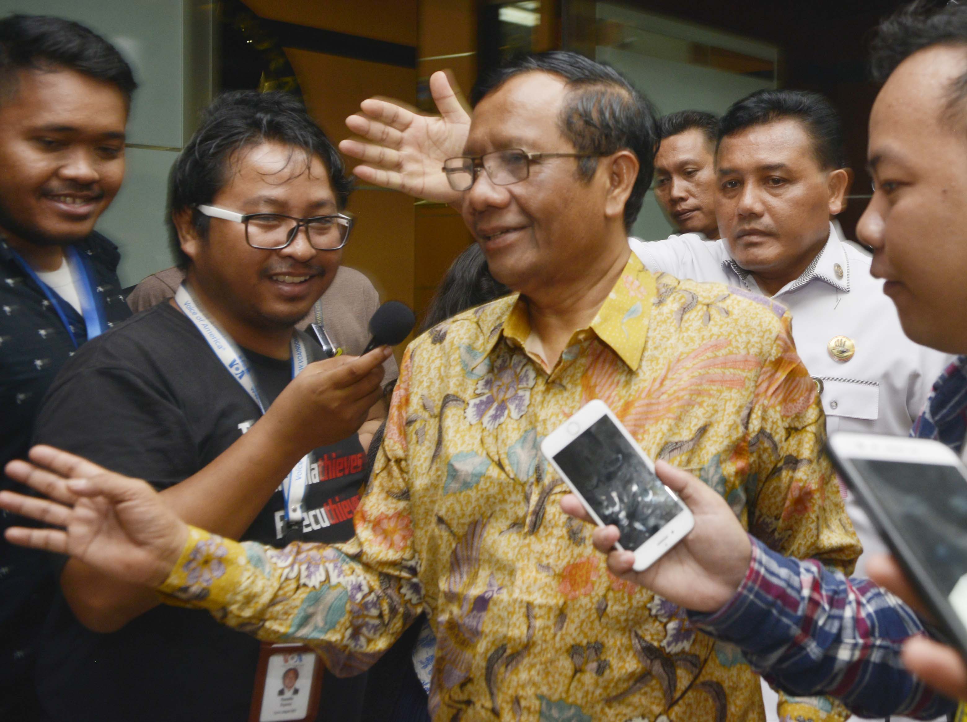 Menteri Koordinator Bidang Politik Hukum dan Keamanan (Menko Polhukam) Mahfud MD