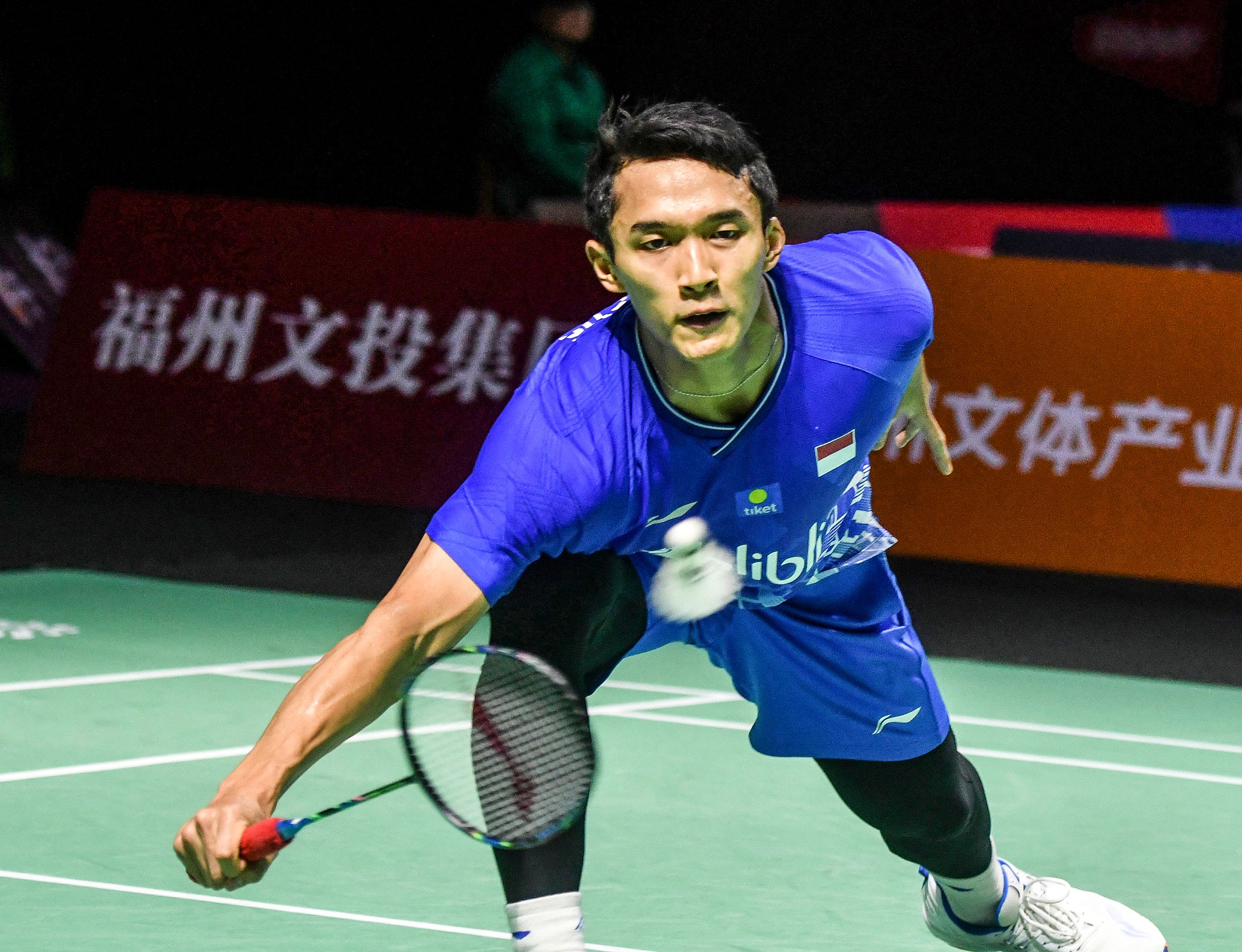 Tunggal putra Indonesia Jonatan Christie