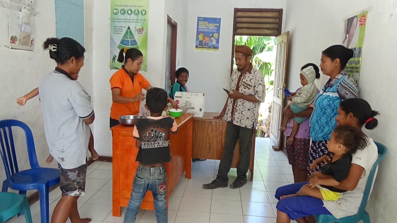 Gerakan gempur stunting dilakukan sejak 2018 mulai dari tingkat kabupaten hingga desa di Flores Timur.