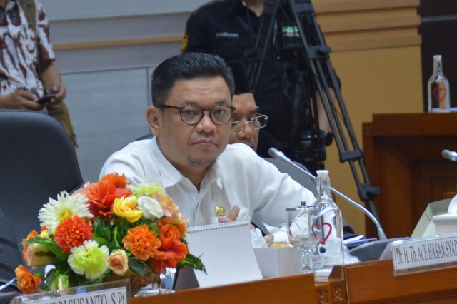 Wakil Ketua Komisi VIII DPR RI Ace Hasan.