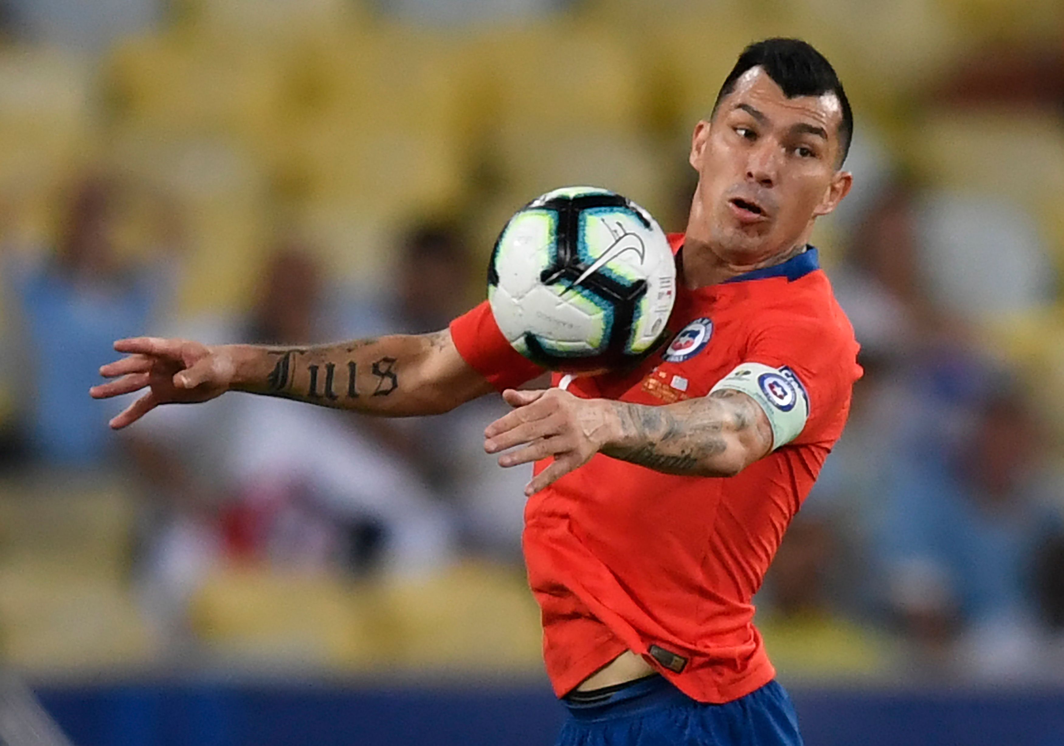 Kapten timnas Cile Gary Medel