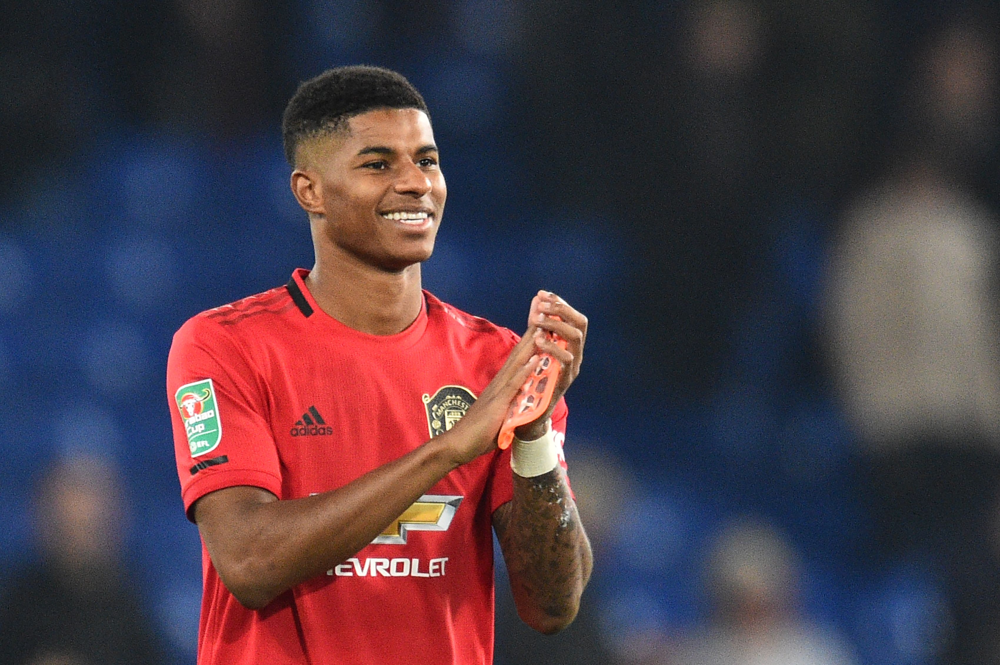 Penyerang Manchester United Marcus Rashford