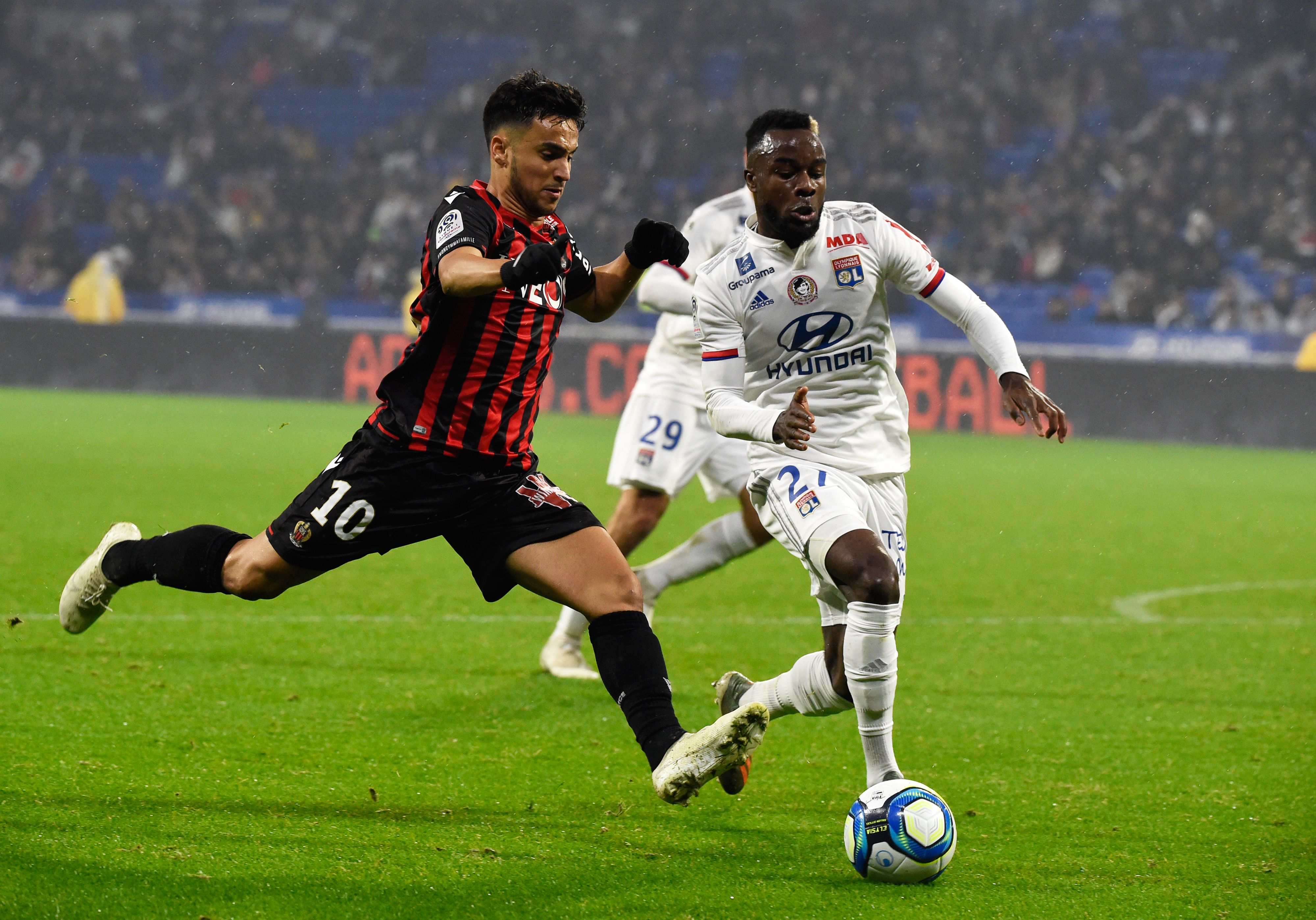 Laga Ligue 1 antara Lyon dan Nice