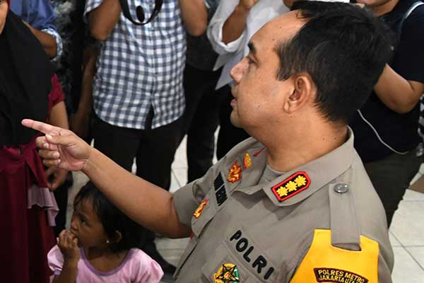 Kapolres Metro Jakarta Utara, Komisaris Besar Pol Budhi Herdi Susianto.