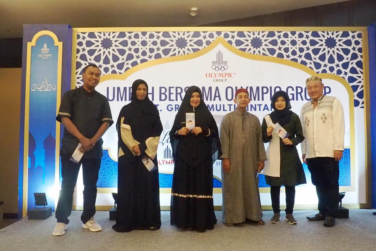 Olympic berangkatkan 120 mitra bisnisnya Umroh ke Tanah Suci.
