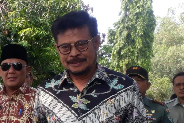 Mentan Dorong Ekspor  Produk Pangan Indonesia