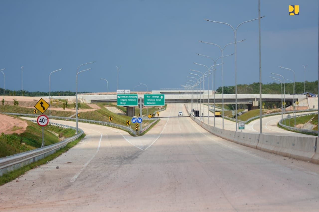 Ruas jalan tol Kayu Agung-Palembang sepanjang 33,5 kilometer