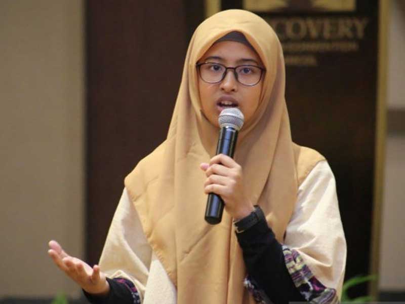 Mantan Returnis ISIS Nurshadrina Khaira Dhania.