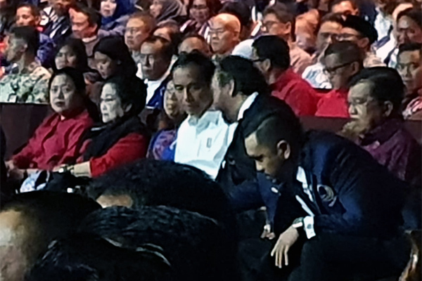 Megawati Hadiri Perayaan HUT NasDem