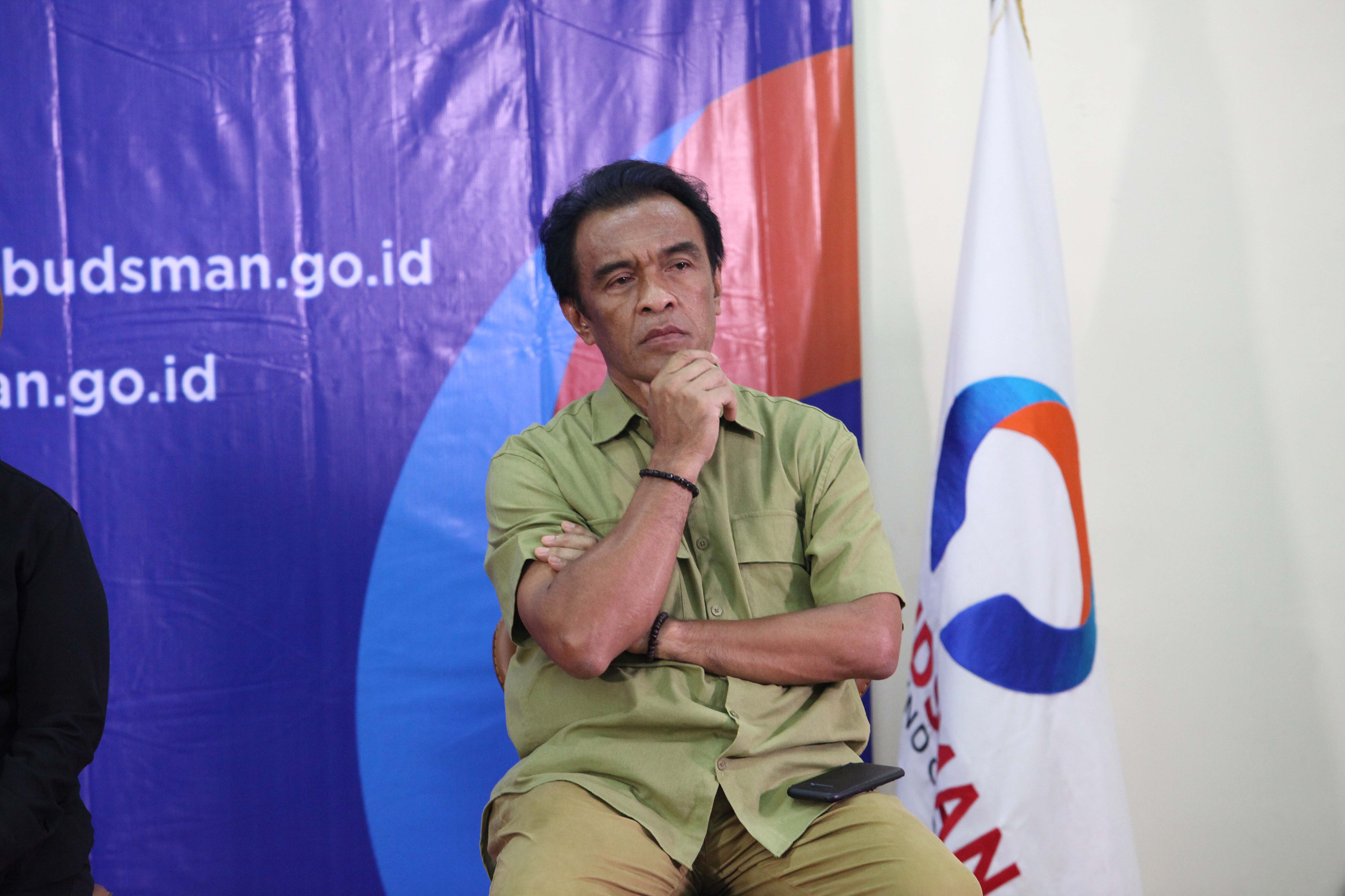  Anggota Ombudsman Laode Ida di Gedung Ombudsman