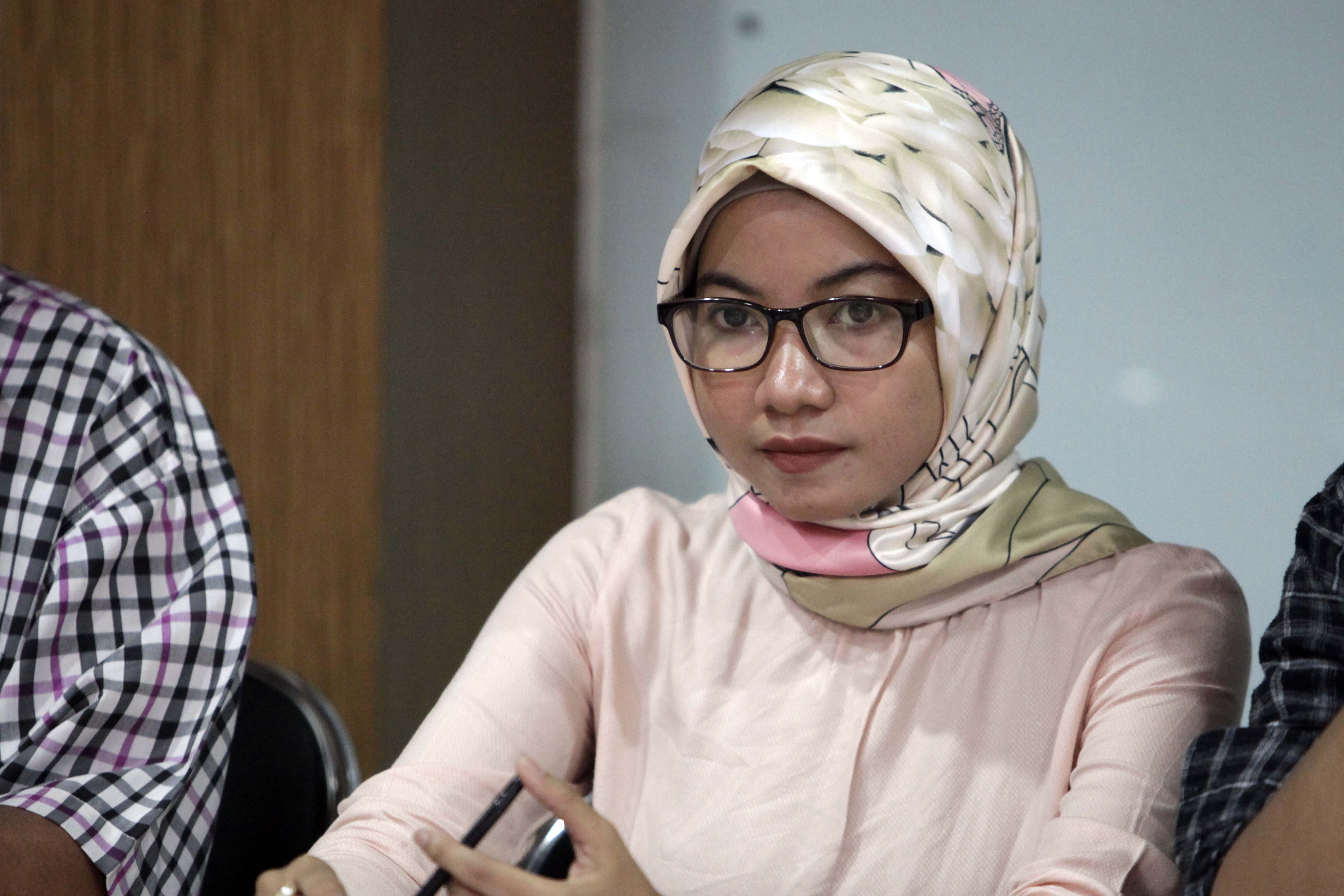  Peneliti ICW Almas Sjafrina