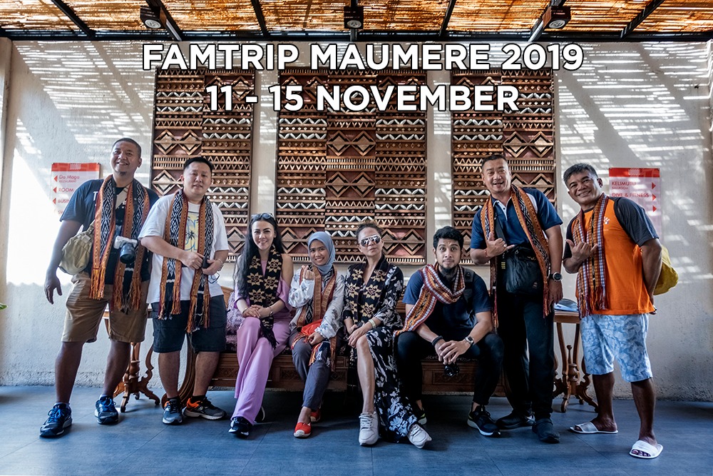 Para peserta Farmtrip  Festival Nian Tana Sikka 2019 yang digelar oleh Pemkab Sikka, Nusa Tenggara Timur