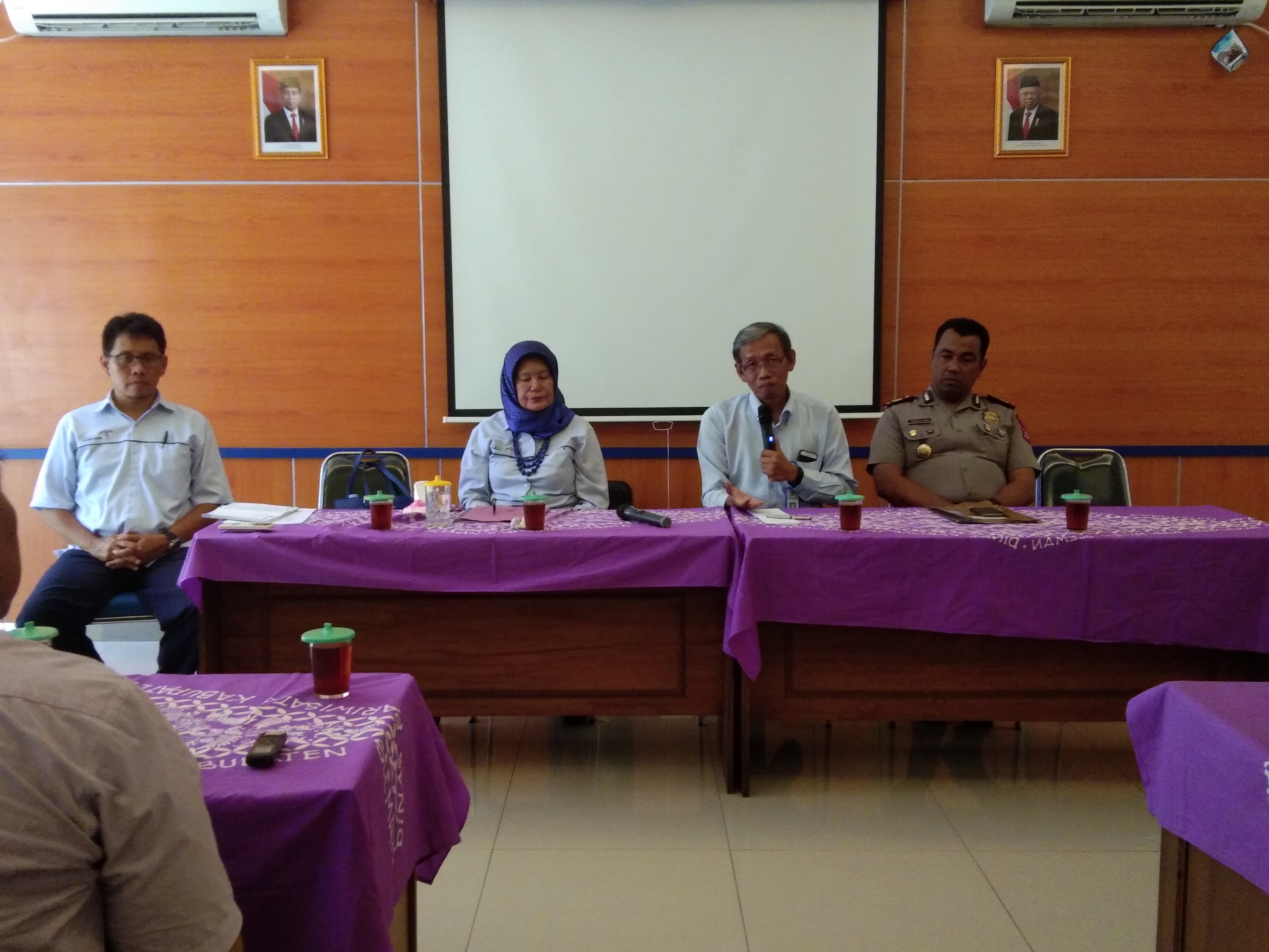 Kapolsek Cangkringan,  AKP Samiyana memberikan penjelasan tentang pungutan paksa dilakukan pemandu di Desa Cangkringan terhadap wisatawan.