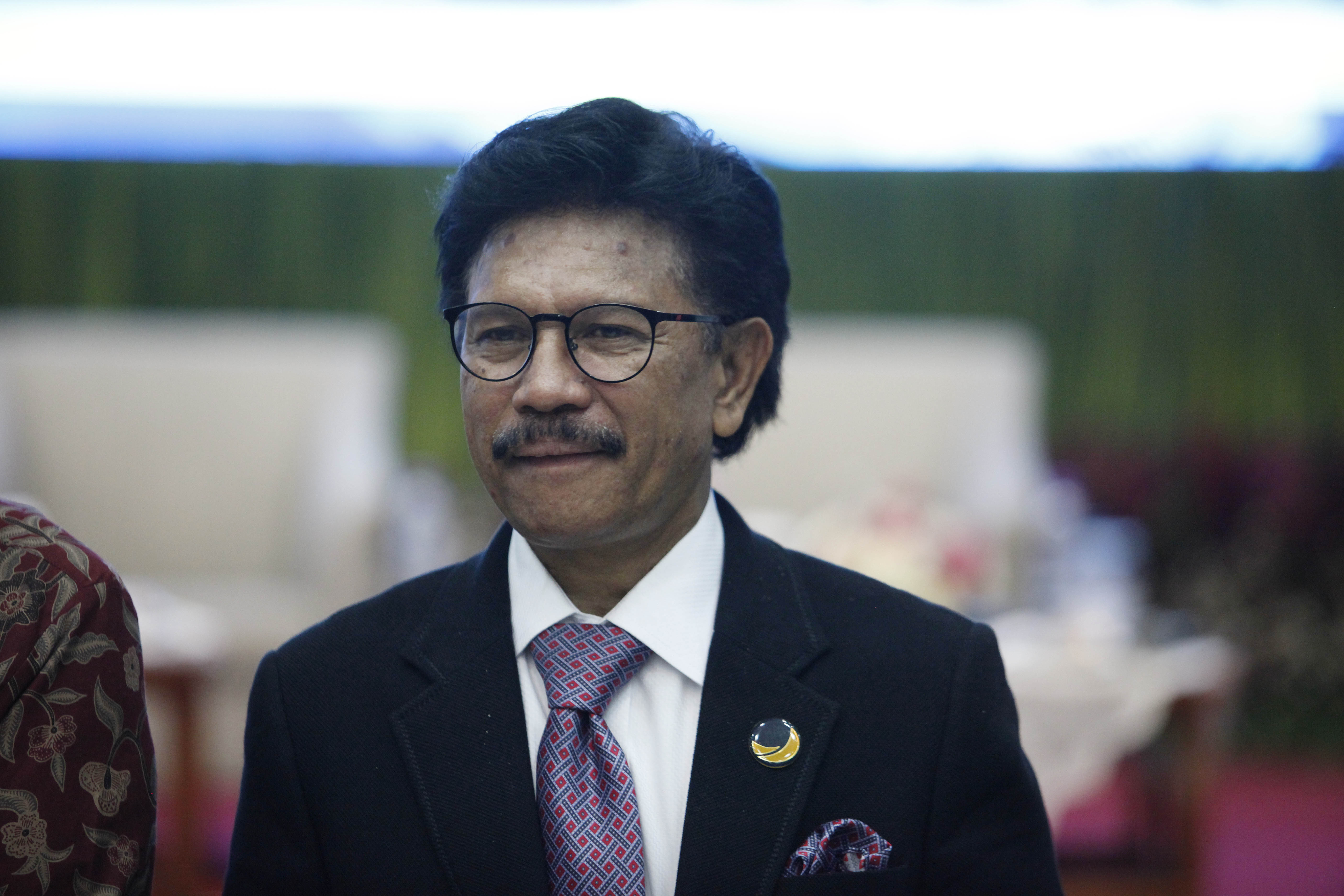 Menteri Komunikasi dan Informatika Johnny Gerald Plate