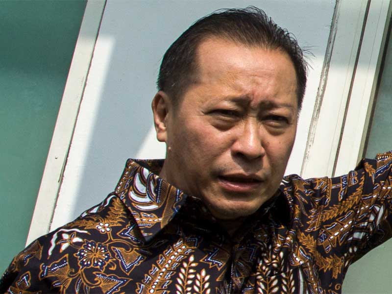 Ketua Umum PPP hasil Muktamar Jakarta Humphrey Djemat.