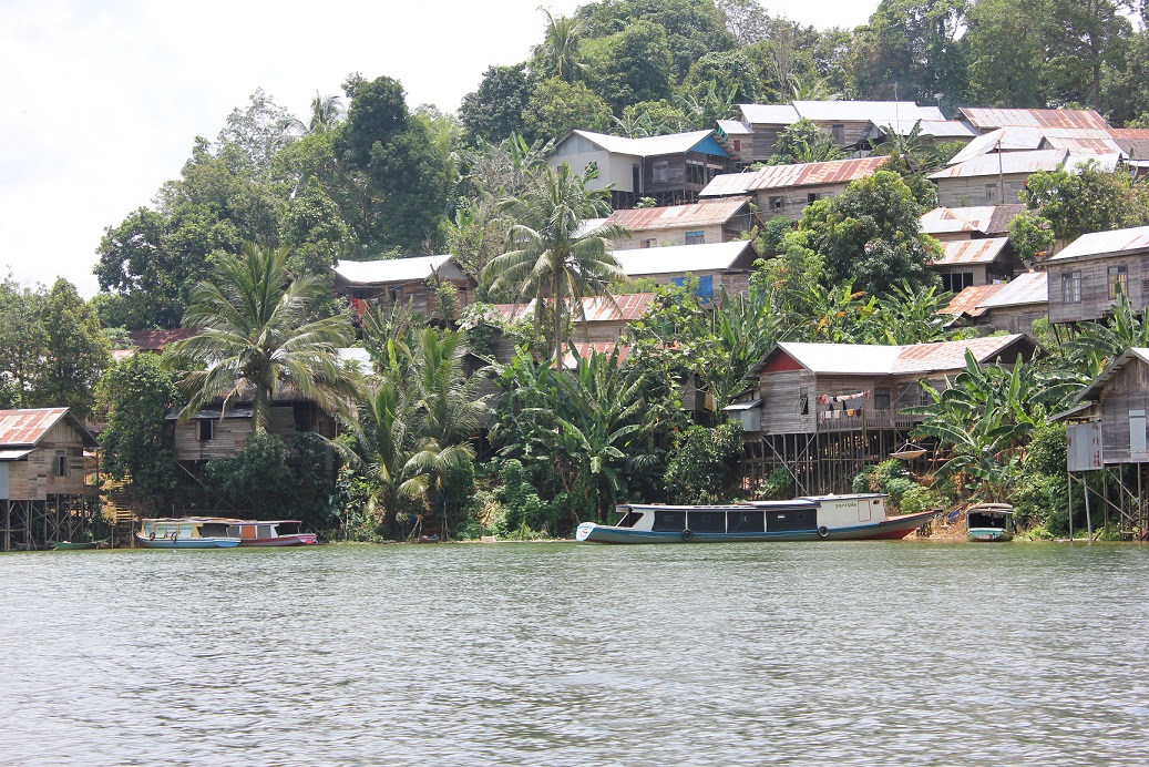 Kawasan wisata Taman Hutan Raya (Tahura) Sultan Adam Kabupaten Banjar, Kalimantan Selatan. 