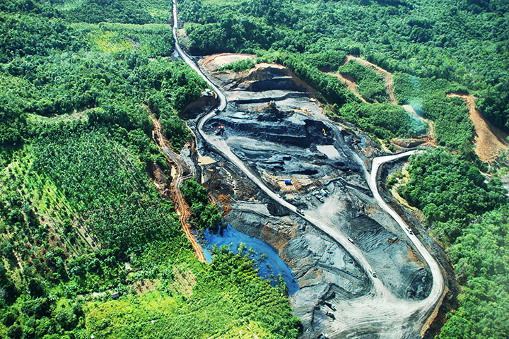 Salah satu lokasi pertamangan di Kalteng