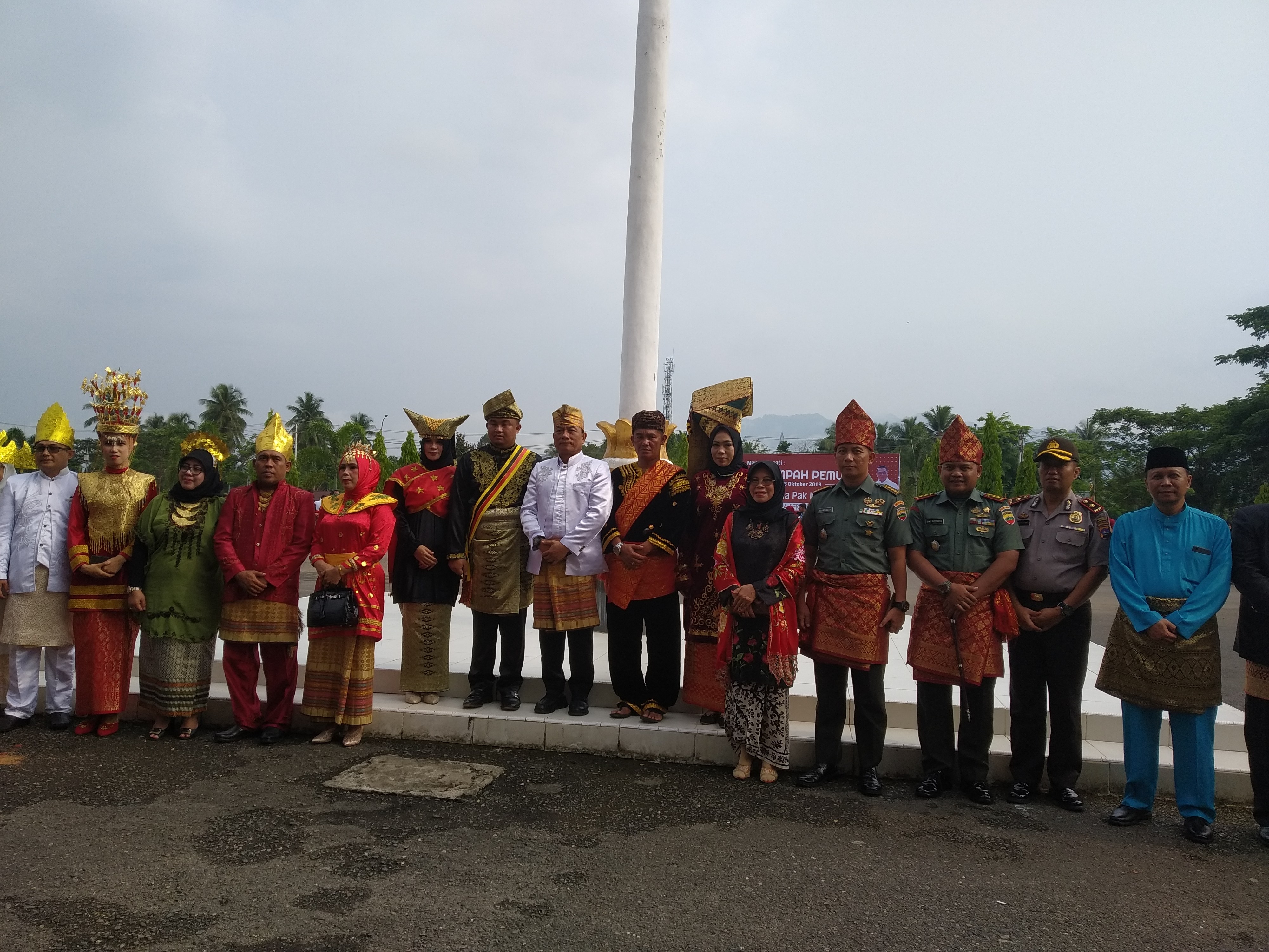 Peringatan Hari Sumpah Pemuda ke-91 di Kabupaten Dharmasraya, Sumatra Barat,