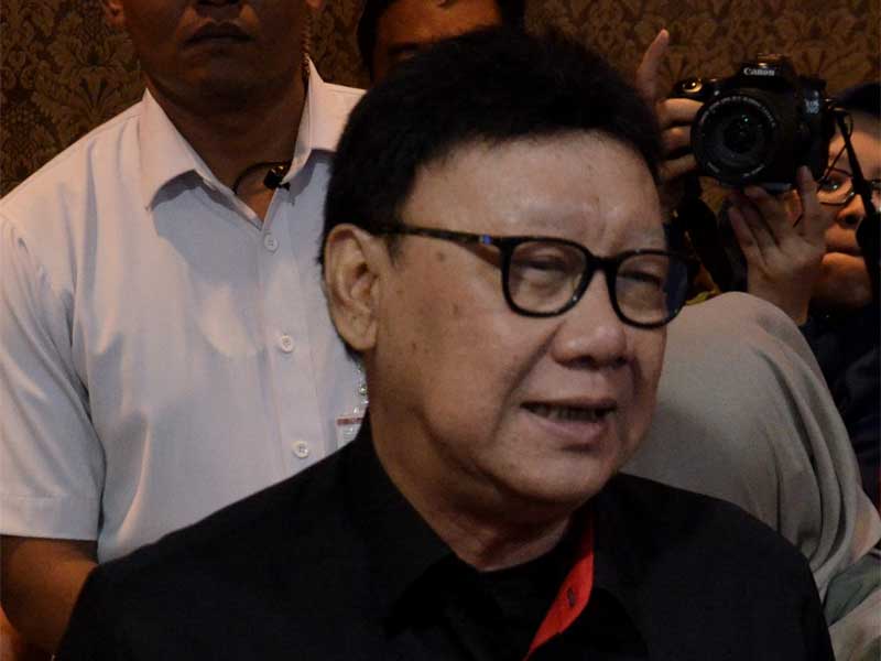 Menteri Pendayagunaan Aparatur Negara dan Reformasi Birokrasi Tjahjo Kumolo. 