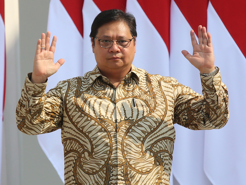 Menteri Koordinator Bidang Perekonomian Airlangga Hartarto