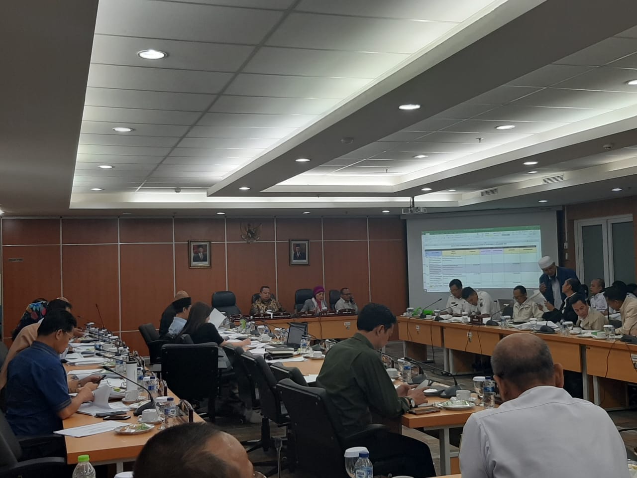 Rapat anggaran di DPRD DKI Jakarta