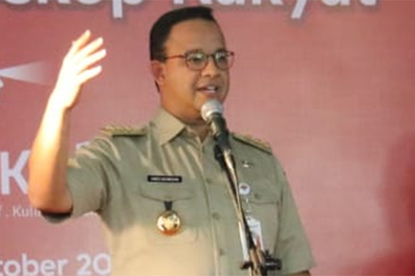 Gubernur DKI Jakarta Anies Baswedan